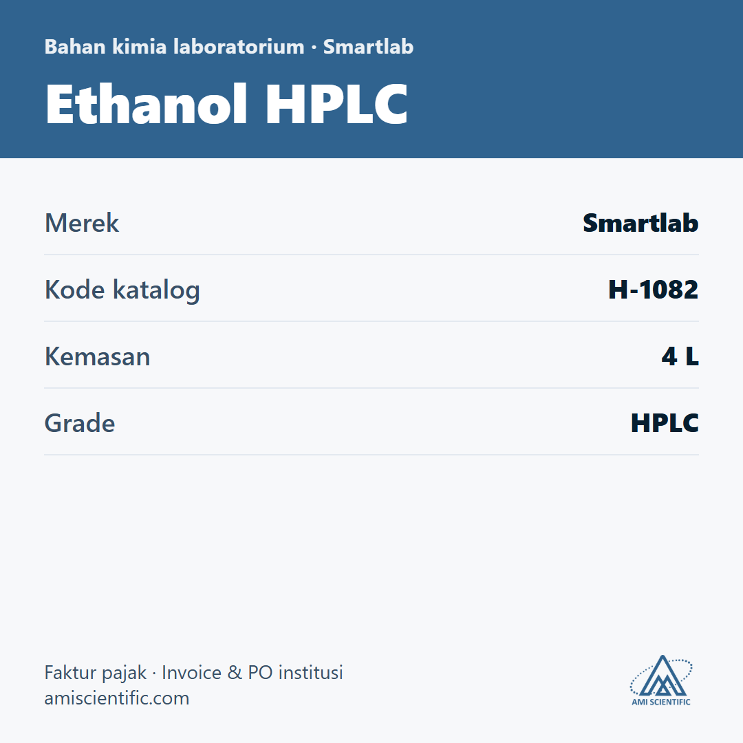 Ethanol HPLC, 4 L – Smartlab H-1082