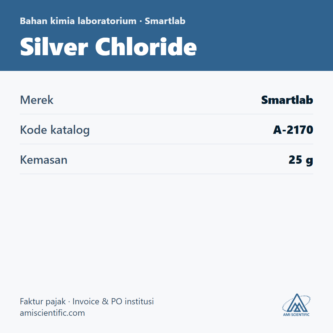 Silver Chloride, 25 g – Smartlab A-2170