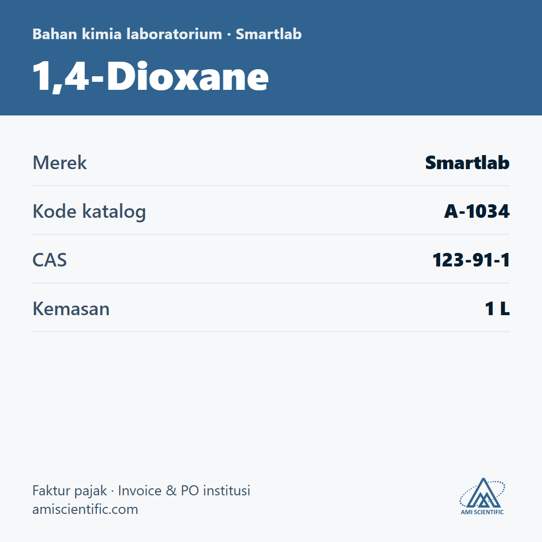 1,4-Dioxane, CAS 123-91-1, 1 L – Smartlab A-1034