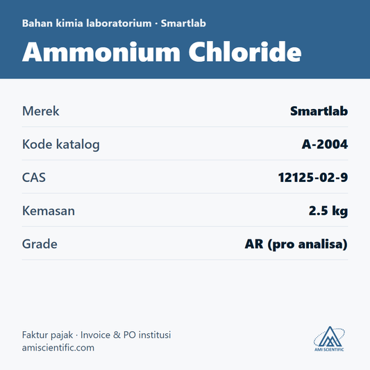 Ammonium Chloride, CAS 12125-02-9, 2.5 kg – Smartlab A-2004