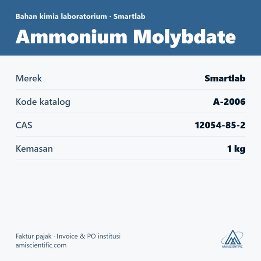 Ammonium Molybdate, CAS 12054-85-2, 1 kg – Smartlab A-2006