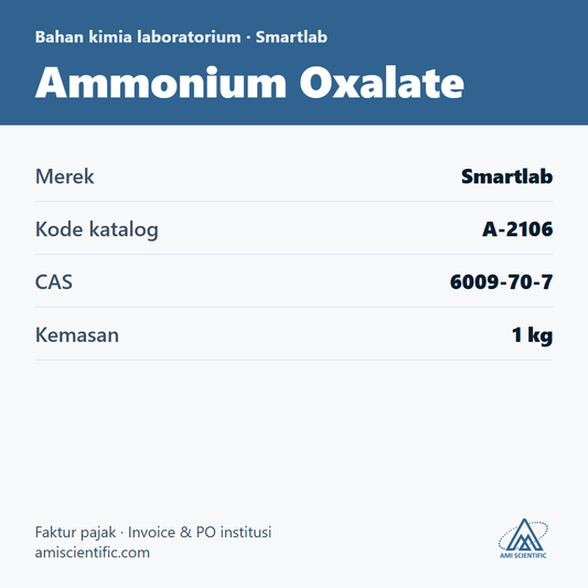 Ammonium Oxalate, CAS 6009-70-7, 1 kg – Smartlab A-2106