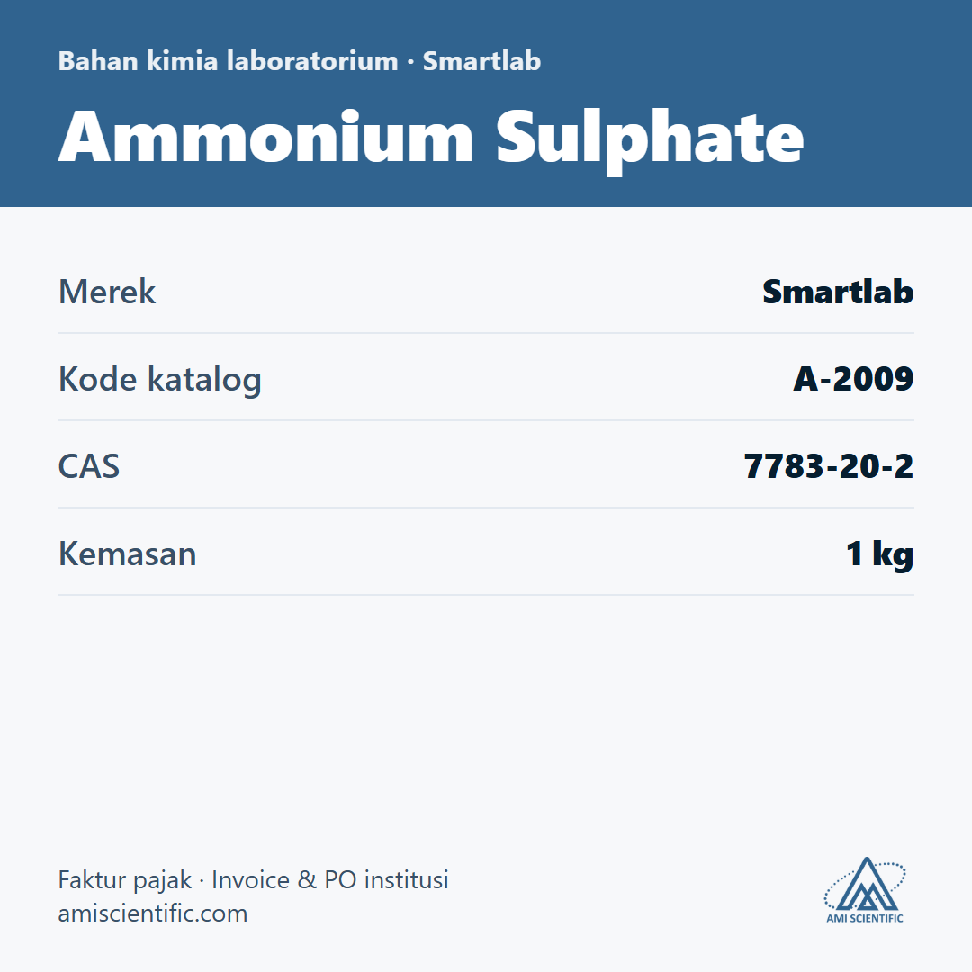 Ammonium Sulphate, CAS 7783-20-2, 1 kg – Smartlab A-2009