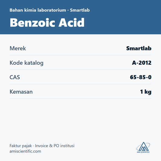 Benzoic Acid, CAS 65-85-0, 1 kg – Smartlab A-2012