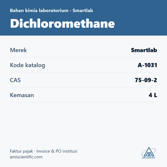 Dichloromethane, CAS 75-09-2, 4 L – Smartlab A-1031