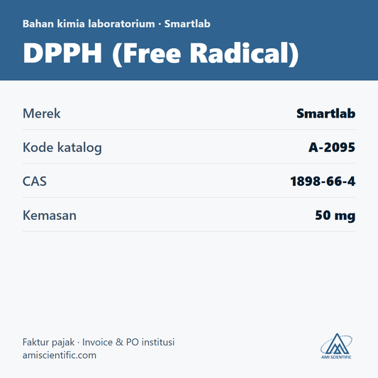 DPPH (Free Radical), CAS 1898-66-4, 50 mg – Smartlab A-2095