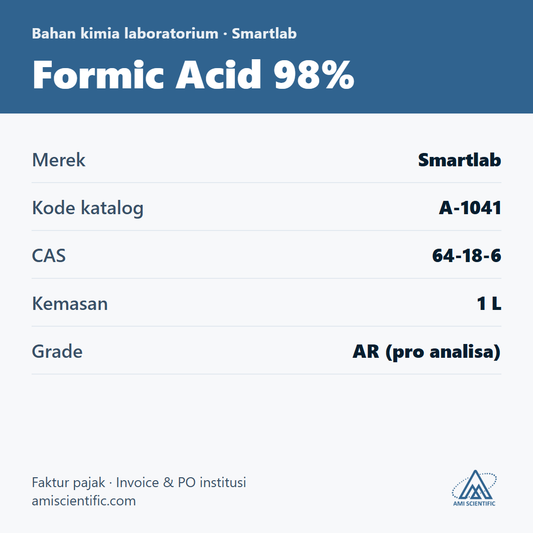 Formic Acid 98%, CAS 64-18-6, 1 L – Smartlab A-1041