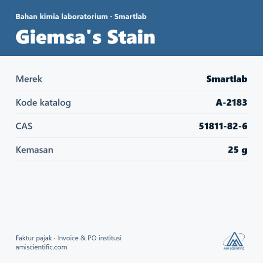 Giemsa's Stain, CAS 51811-82-6, 25 g – Smartlab A-2183