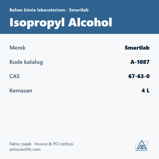Isopropyl Alcohol, CAS 67-63-0, 4 L – Smartlab A-1087