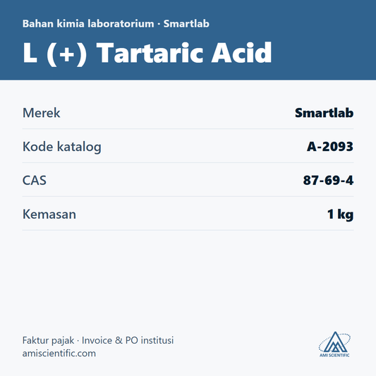 L (+) Tartaric Acid, CAS 87-69-4, 1 kg – Smartlab A-2093