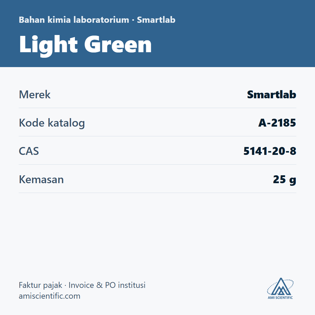 Light Green, CAS 5141-20-8, 25 g – Smartlab A-2185