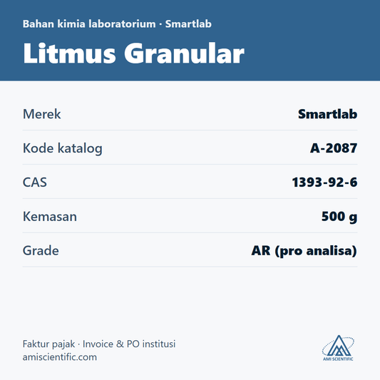 Litmus Granular, CAS 1393-92-6, 500 g – Smartlab A-2087
