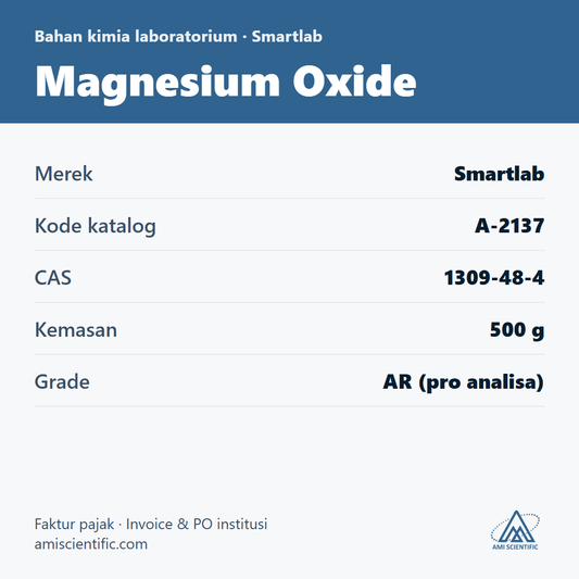 Magnesium Oxide, CAS 1309-48-4, 500 g – Smartlab A-2137