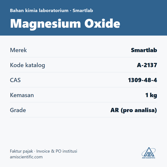 Magnesium Oxide, CAS 1309-48-4, 1 kg – Smartlab A-2137