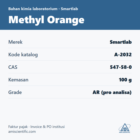 Methyl Orange, CAS 547-58-0, 100 g – Smartlab A-2032