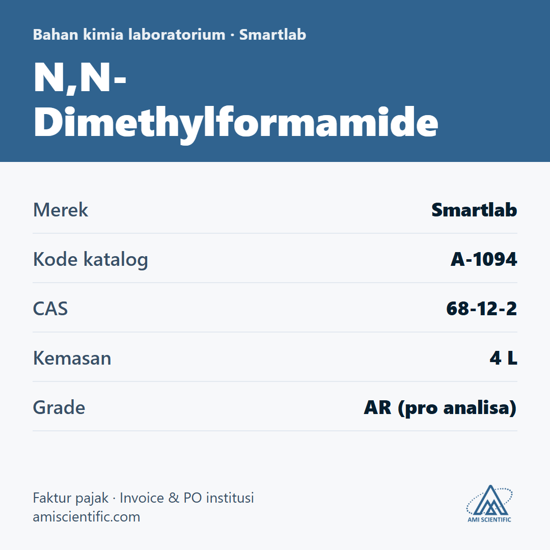 N,N-Dimethylformamide, CAS 68-12-2, 4 L – Smartlab A-1094