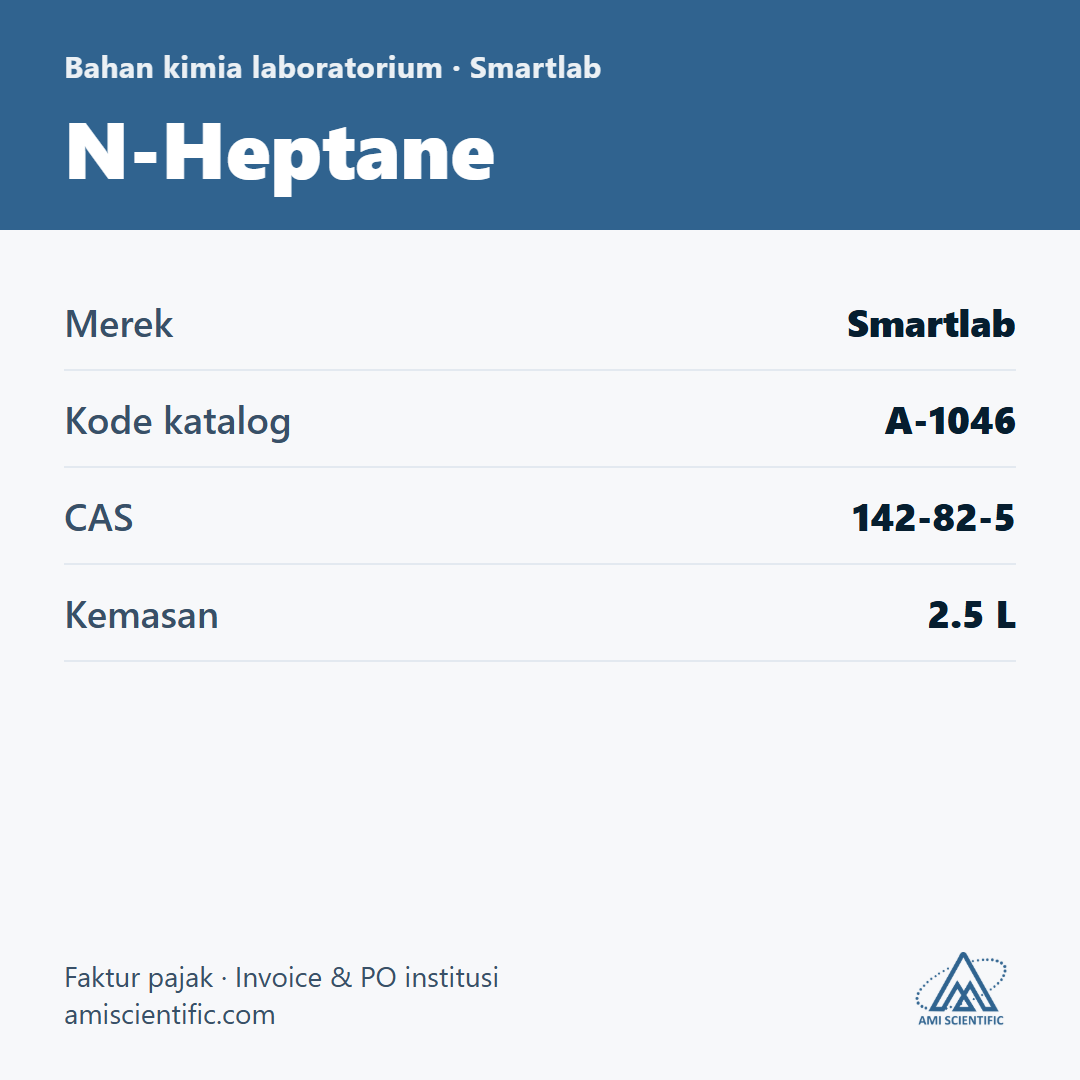 N-Heptane, CAS 142-82-5, 2.5 L – Smartlab A-1046