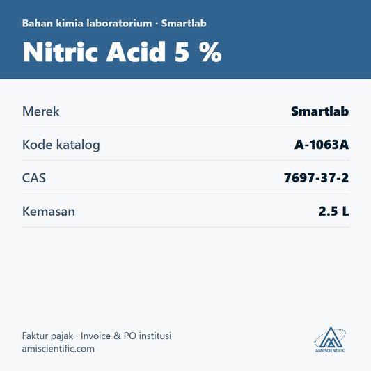 Nitric Acid 5 %, CAS 7697-37-2, 2.5 L – Smartlab A-1063A