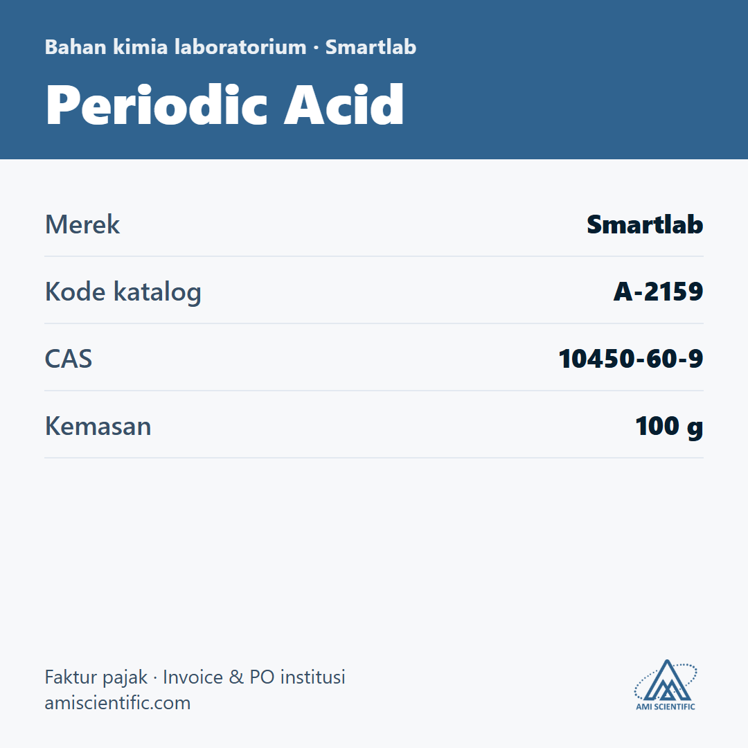 Periodic Acid, CAS 10450-60-9, 100 g – Smartlab A-2159