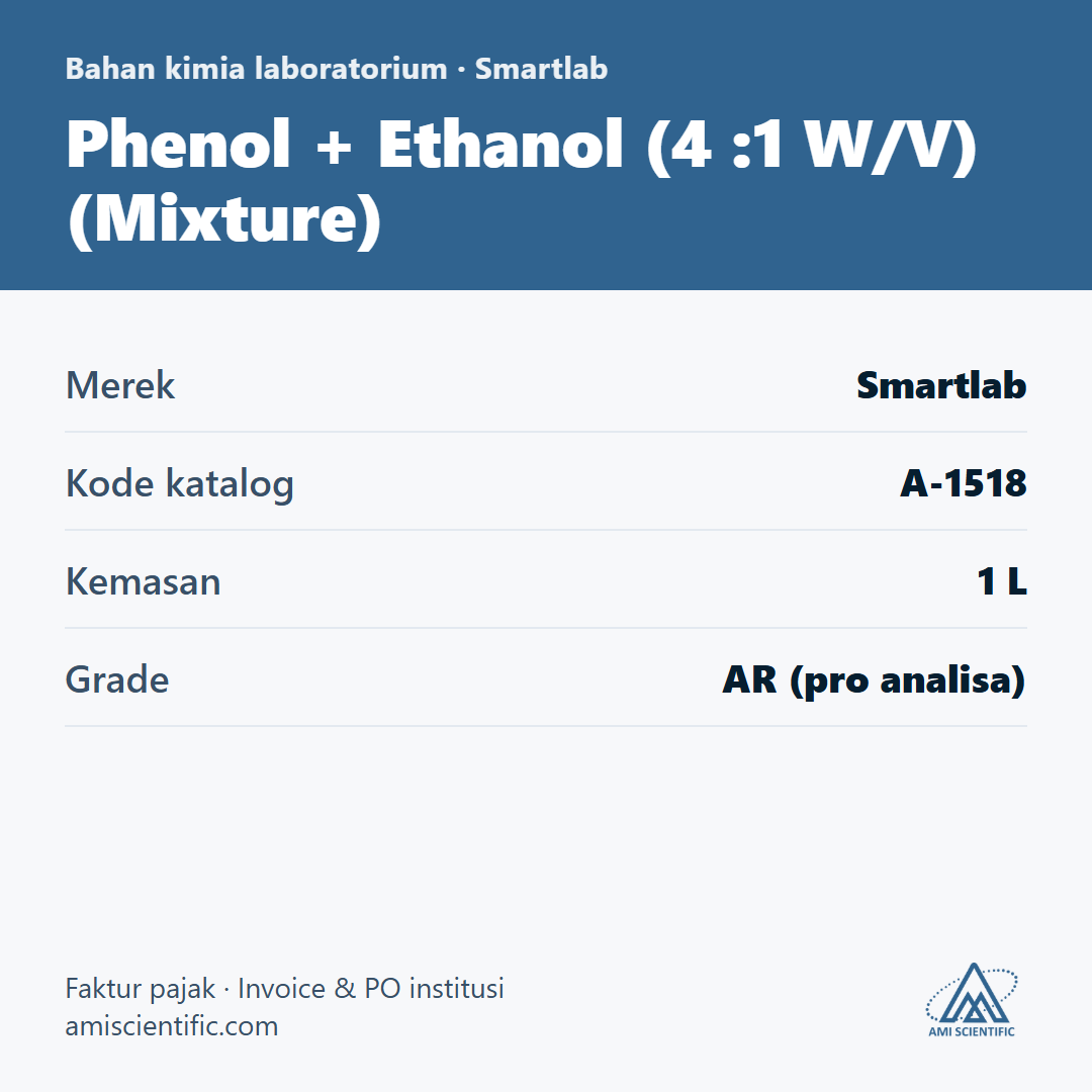 Phenol + Ethanol (4 :1 W/V) (Mixture), 1 L – Smartlab A-1518