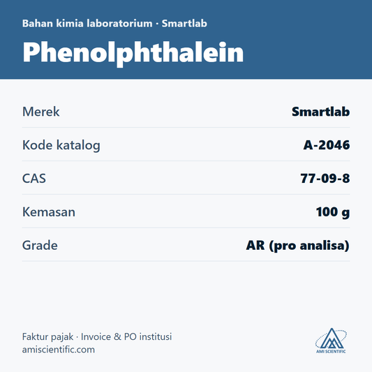 Phenolphthalein, CAS 77-09-8, 100 g – Smartlab A-2046