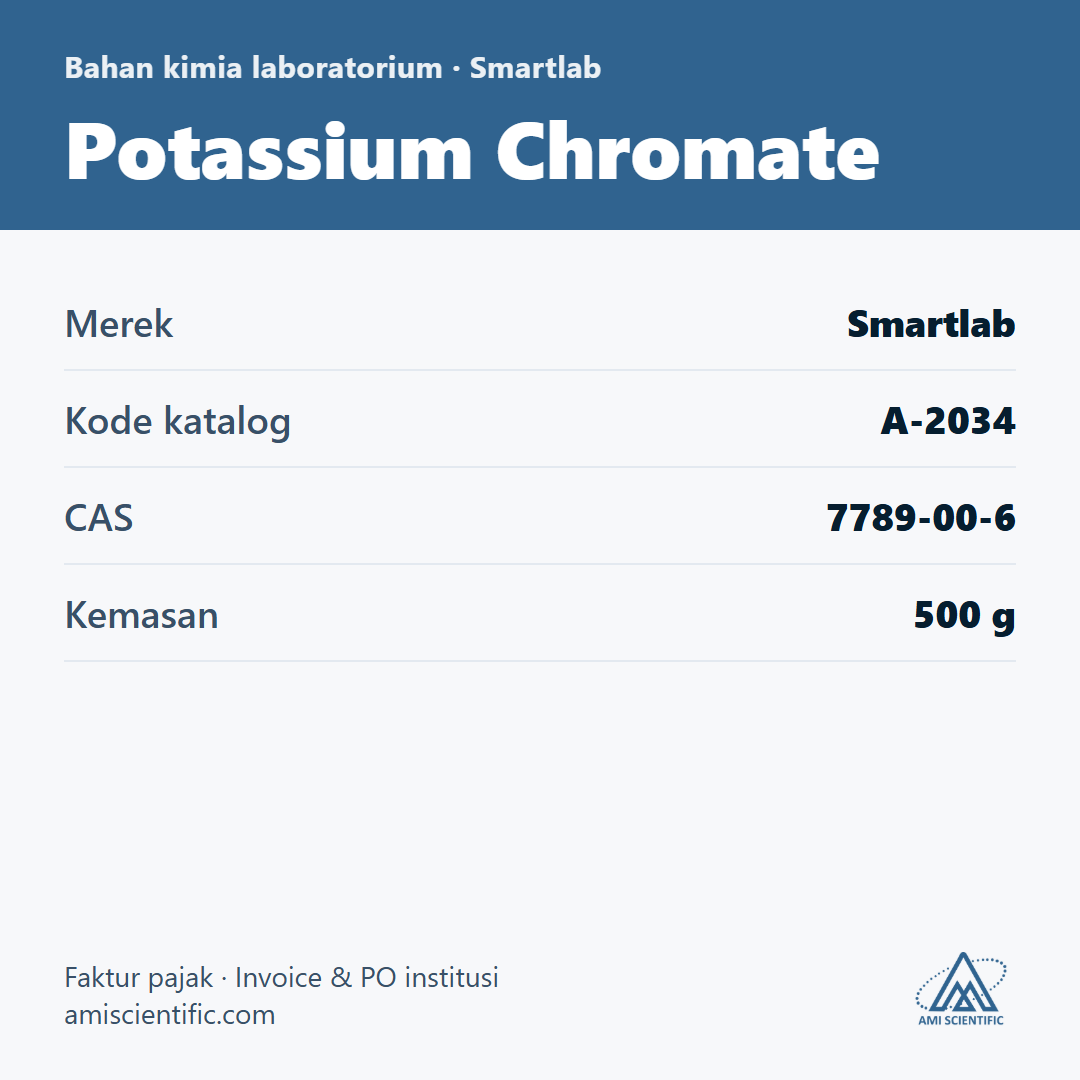 Potassium Chromate, CAS 7789-00-6, 500 g – Smartlab A-2034