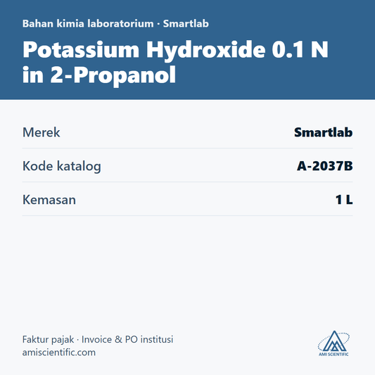 Potassium Hydroxide 0.1 N in 2-Propanol, 1 L – Smartlab A-2037B