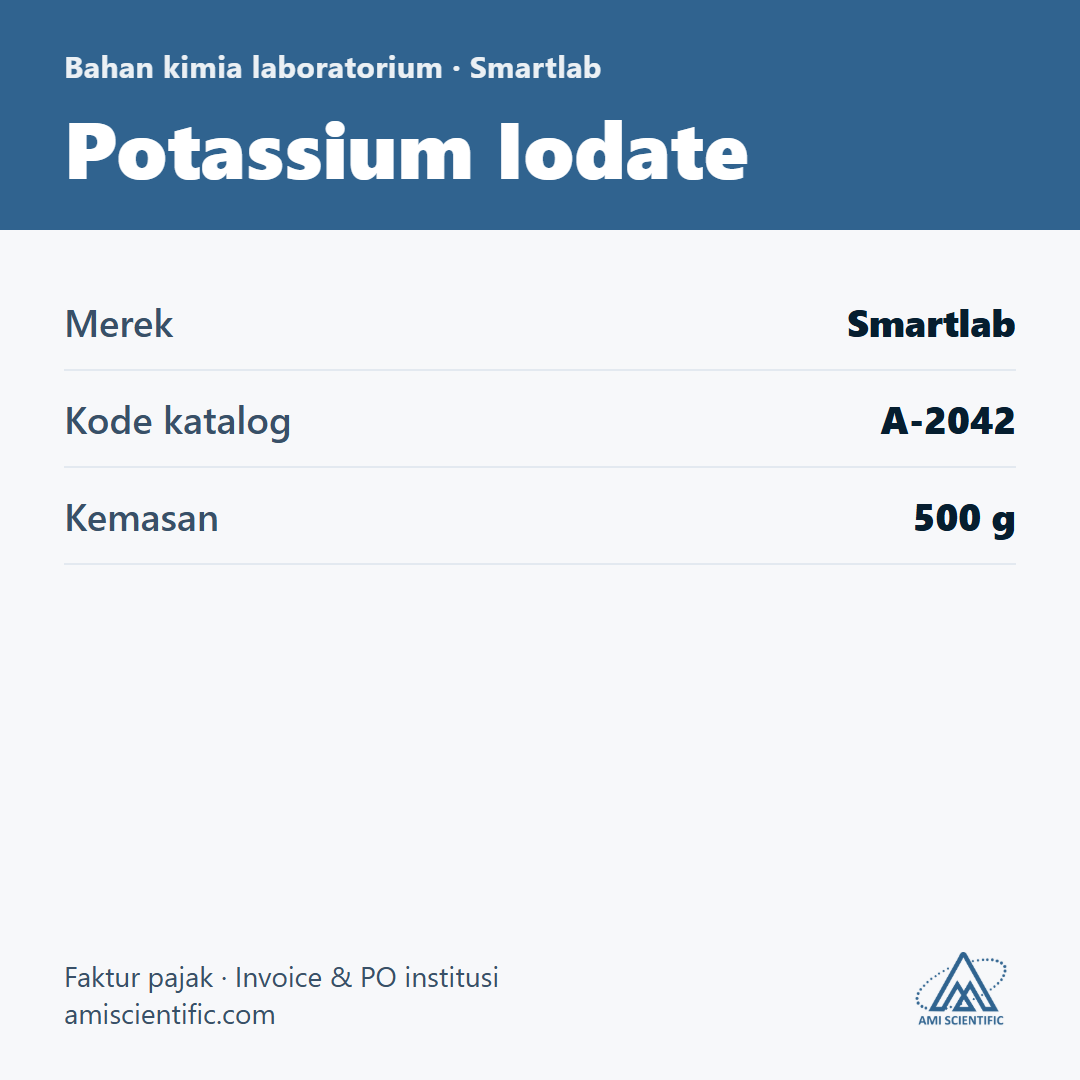 Potassium Iodate, 500 g – Smartlab A-2042