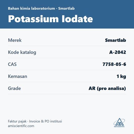 Potassium Iodate, CAS 7758-05-6, 1 kg – Smartlab A-2042