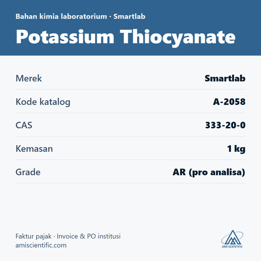 Potassium Thiocyanate, CAS 333-20-0, 1 kg – Smartlab A-2058