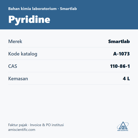 Pyridine, CAS 110-86-1, 4 L – Smartlab A-1073