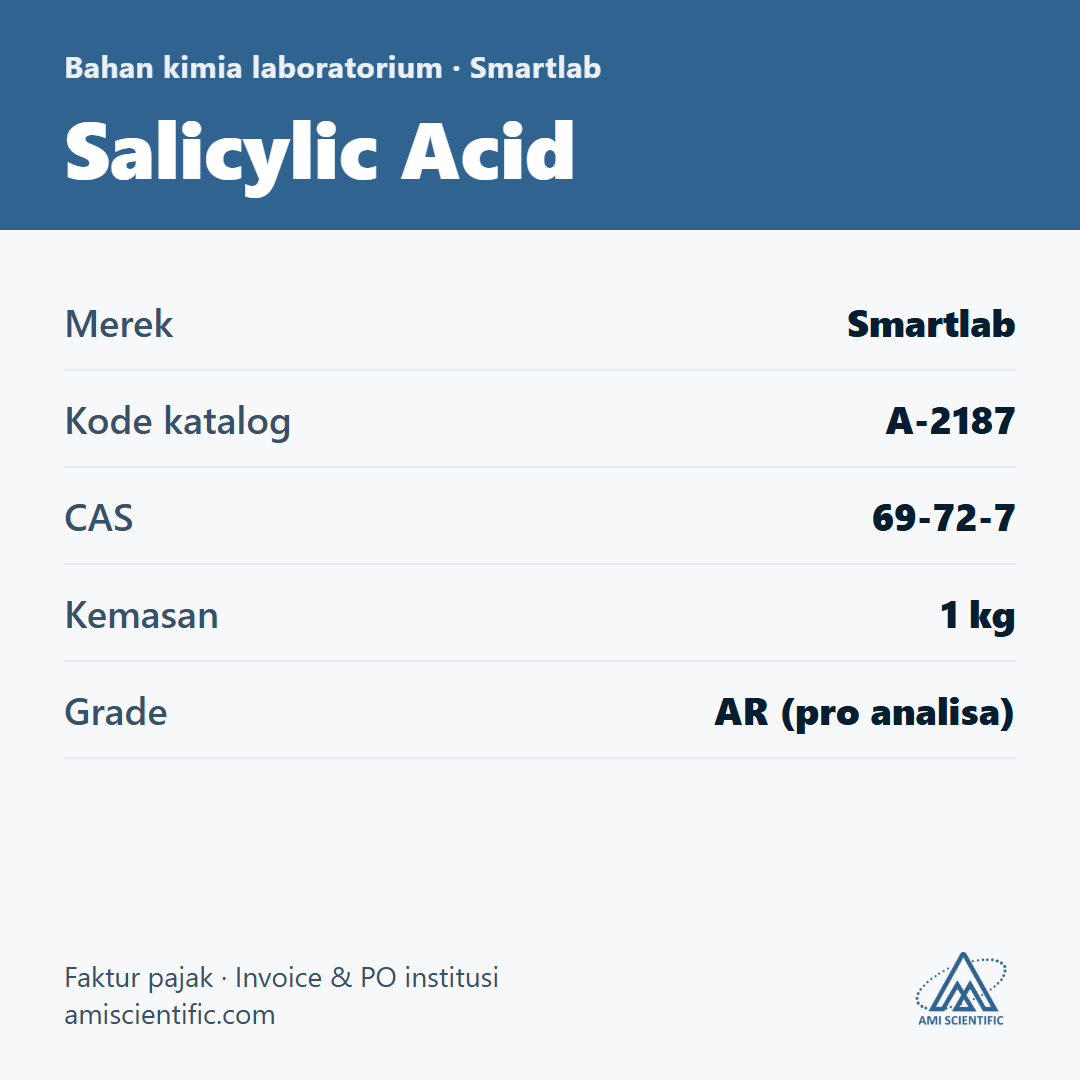 Salicylic Acid, CAS 69-72-7, 1 kg – Smartlab A-2187