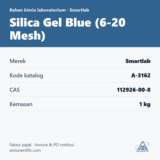 Silica Gel Blue (6-20 Mesh), CAS 112926-00-8, 1 kg – Smartlab A-3162