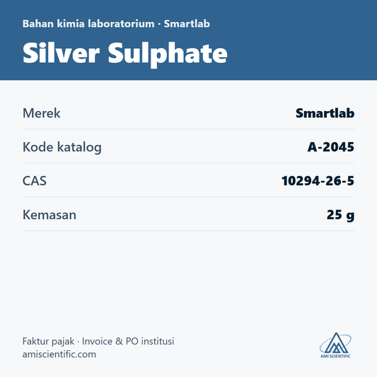 Silver Sulphate, CAS 10294-26-5, 25 g – Smartlab A-2045