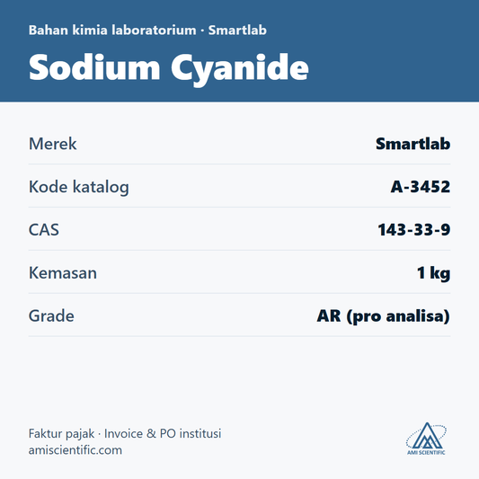 Sodium Cyanide, CAS 143-33-9, 1 kg – Smartlab A-3452