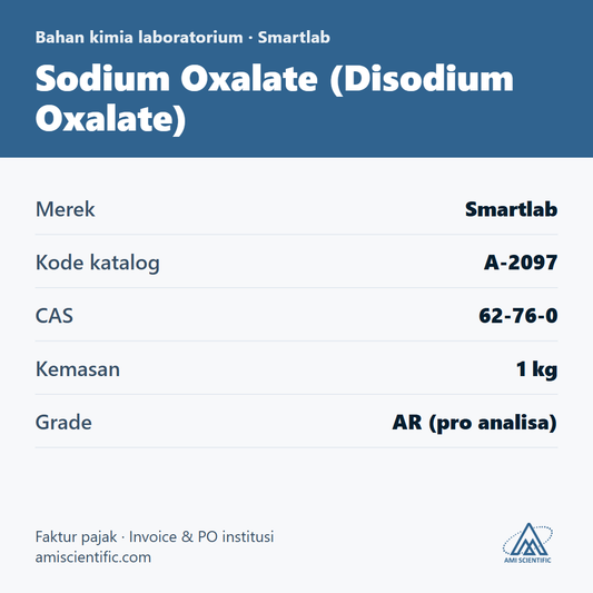 Sodium Oxalate (Disodium Oxalate), CAS 62-76-0, 1 kg – Smartlab A-2097