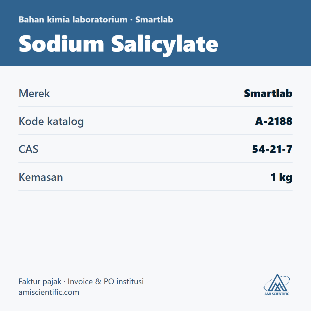 Sodium Salicylate, CAS 54-21-7, 1 kg – Smartlab A-2188