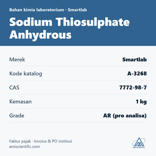 Sodium Thiosulphate Anhydrous, CAS 7772-98-7, 1 kg – Smartlab A-3268