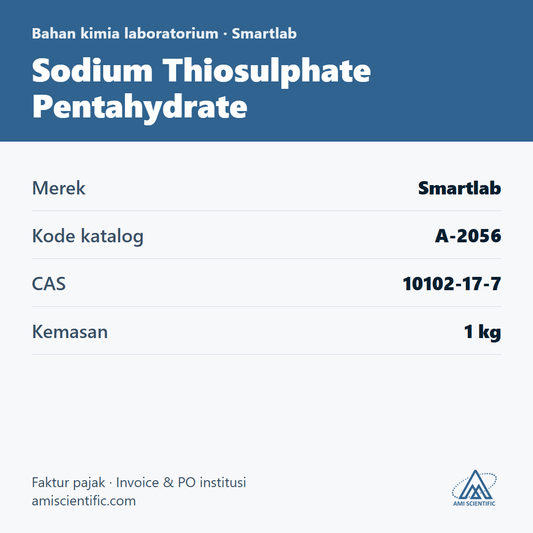 Sodium Thiosulphate Pentahydrate, CAS 10102-17-7, 1 kg – Smartlab A-2056