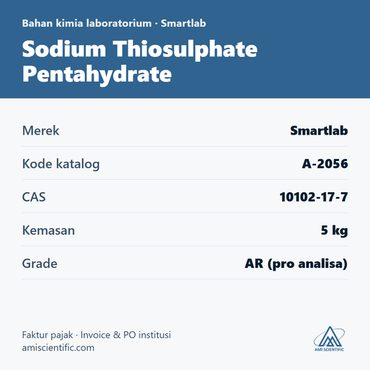 Sodium Thiosulphate Pentahydrate, CAS 10102-17-7, 5 kg – Smartlab A-2056