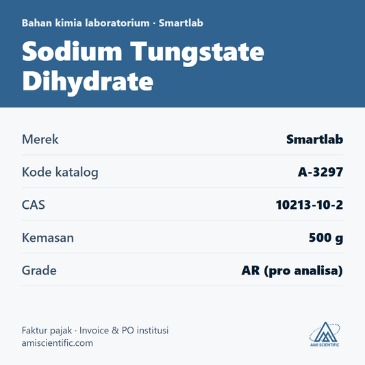 Sodium Tungstate Dihydrate, CAS 10213-10-2, 500 g – Smartlab A-3297
