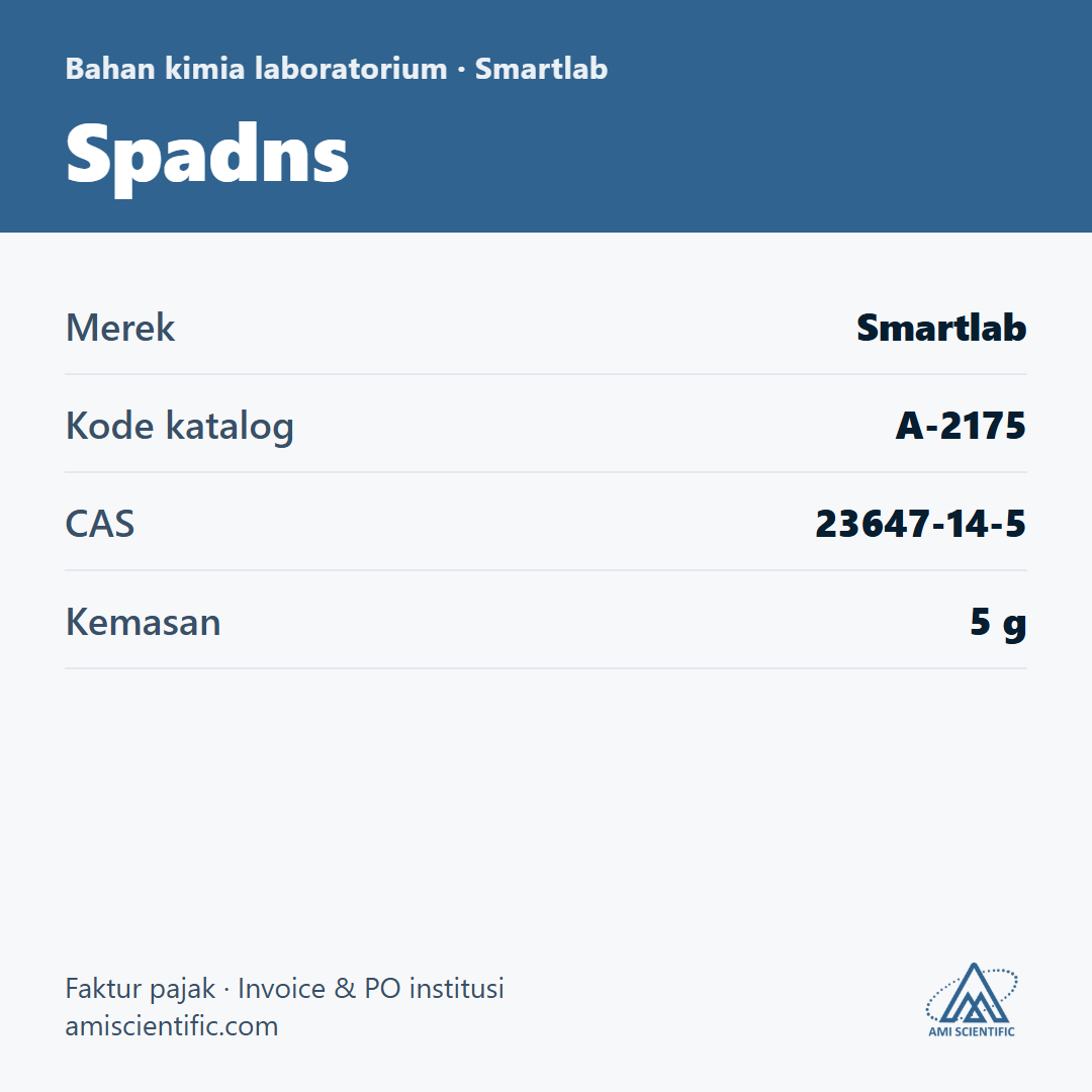 Spadns, CAS 23647-14-5, 5 g – Smartlab A-2175