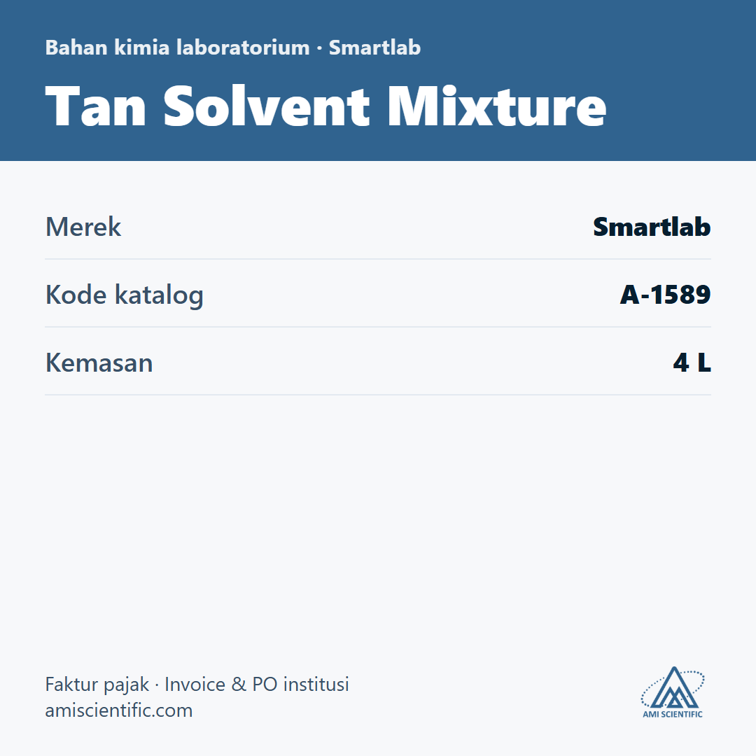 Tan Solvent Mixture, 4 L – Smartlab A-1589