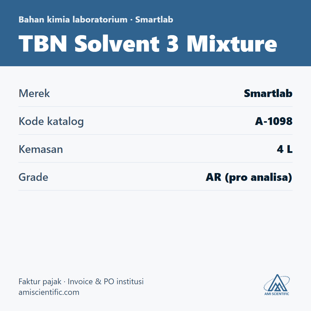 TBN Solvent 3 Mixture, 4 L – Smartlab A-1098