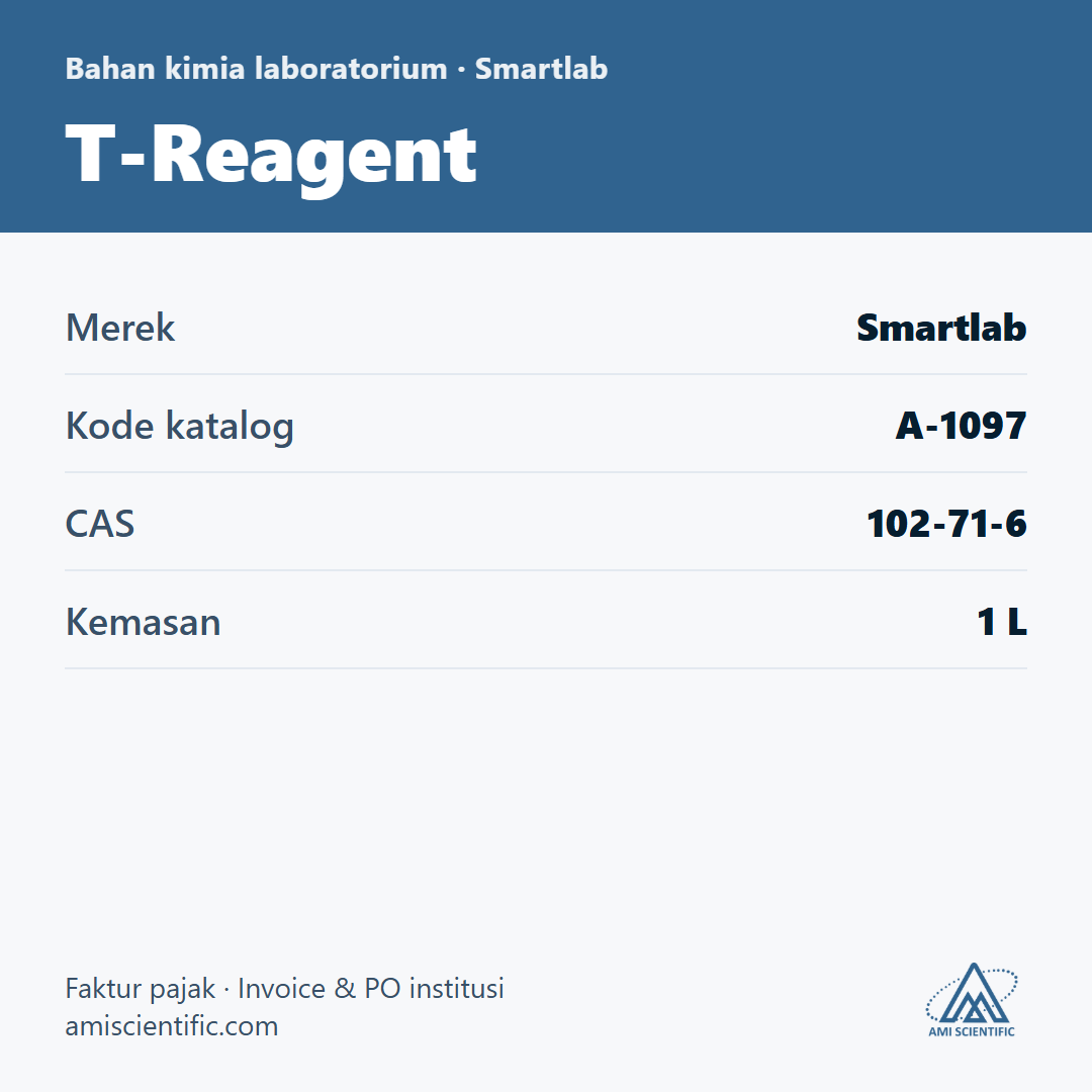 T-Reagent, CAS 102-71-6, 1 L – Smartlab A-1097