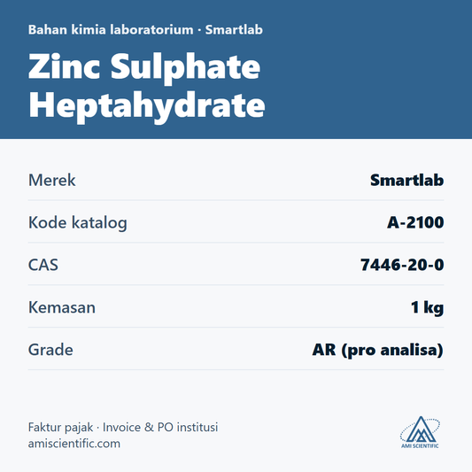 Zinc Sulphate Heptahydrate, CAS 7446-20-0, 1 kg – Smartlab A-2100