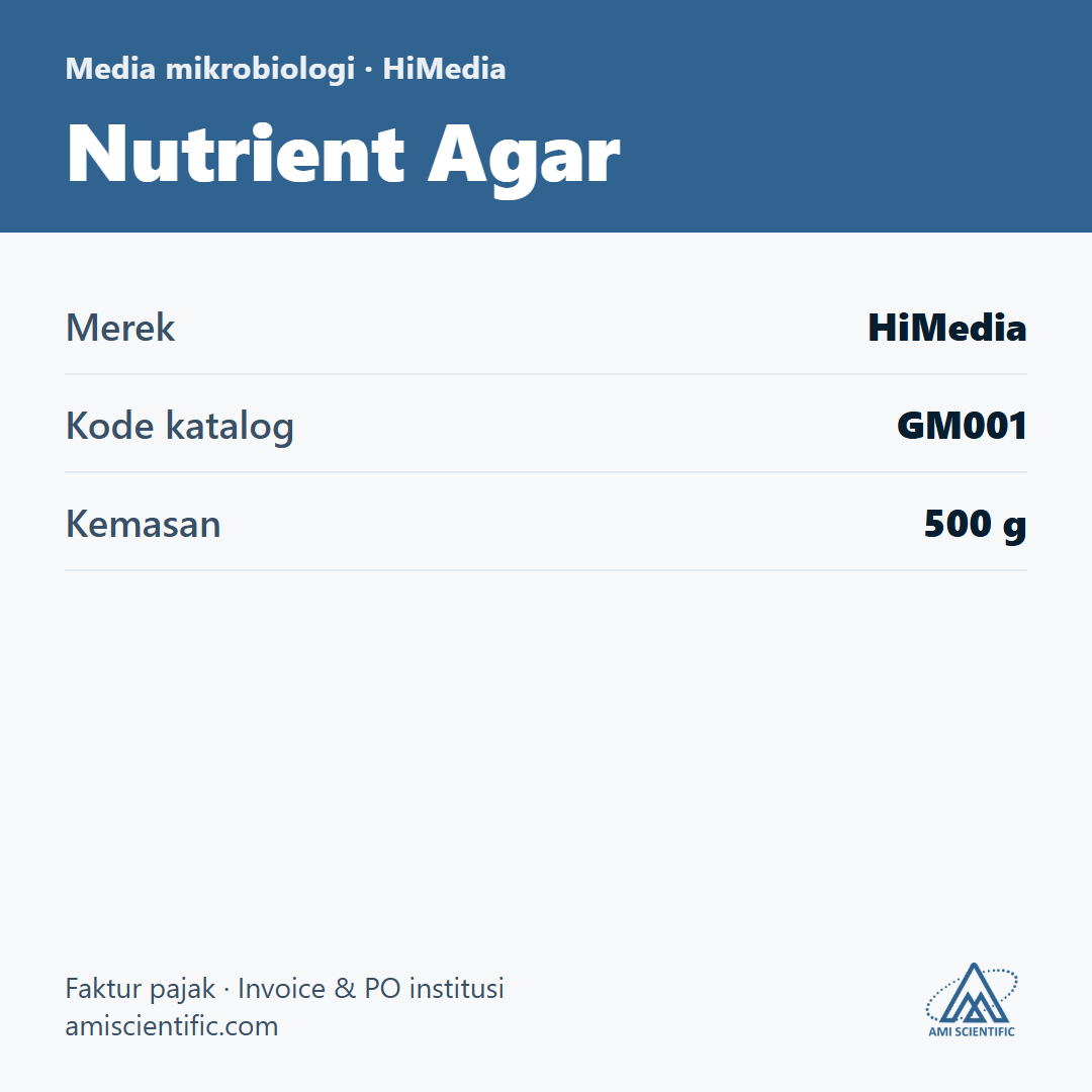 Nutrient Agar, 500 g – HiMedia GM001