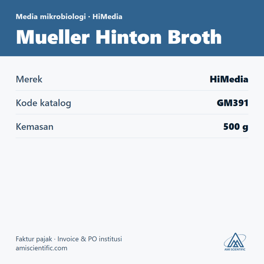 Mueller Hinton Broth, 500 g – HiMedia GM391