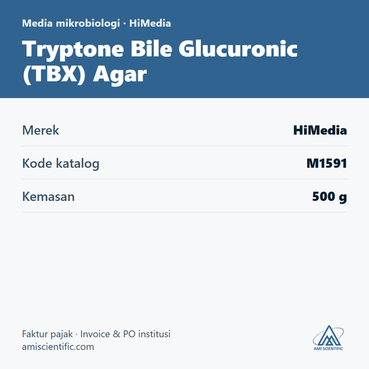 Tryptone Bile Glucuronic (TBX) Agar, 500 g – HiMedia M1591