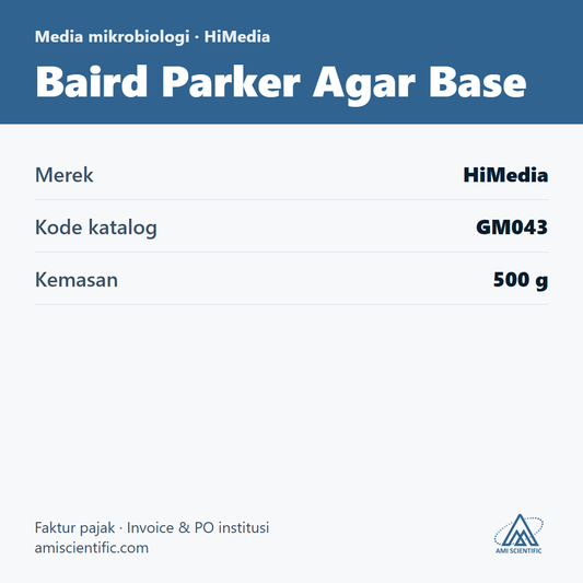 Baird Parker Agar Base, 500 g – HiMedia GM043